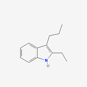 2-ethyl-3-propyl-1H-indole