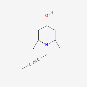 1-(But-2-yn-1-yl)-2,2,6,6-tetramethylpiperidin-4-ol