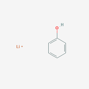 molecular formula C6H6LiO+ B14262657 lithium;phenol CAS No. 148483-89-0