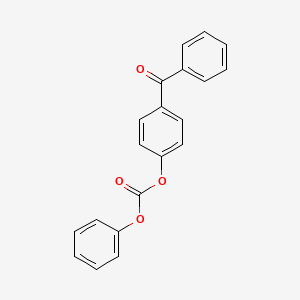 molecular formula C20H14O4 B14262659 4-Benzoylphenyl phenyl carbonate CAS No. 138615-89-1