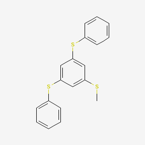 1-Methylsulfanyl-3,5-bis(phenylsulfanyl)benzene