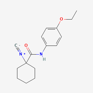 N-(4-Ethoxyphenyl)-1-isocyanocyclohexane-1-carboxamide