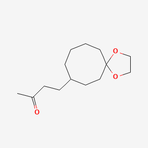 4-(1,4-Dioxaspiro[4.7]dodecan-8-yl)butan-2-one