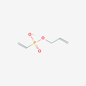 molecular formula C5H8O3P- B14262767 Prop-2-en-1-yl ethenylphosphonate CAS No. 183719-83-7