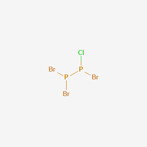 molecular formula Br3ClP2 B14262800 1,1,2-Tribromo-2-chlorodiphosphane CAS No. 157252-04-5