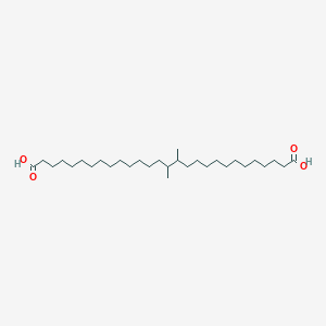 13,14-Dimethyloctacosanedioic acid