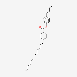 4-Butylphenyl 4-dodecylcyclohexane-1-carboxylate