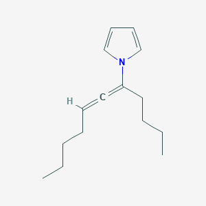 molecular formula C15H23N B14263015 1-(Undeca-5,6-dien-5-yl)-1H-pyrrole CAS No. 189517-08-6