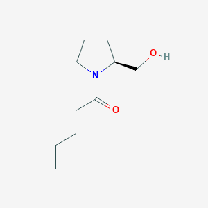 1-[(2S)-2-(hydroxymethyl)pyrrolidin-1-yl]pentan-1-one