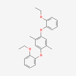 1,1'-[(2,5-Dimethyl-1,4-phenylene)bis(oxy)]bis(2-ethoxybenzene)