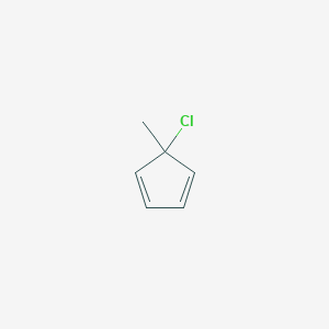 molecular formula C6H7Cl B14263048 5-Chloro-5-methylcyclopenta-1,3-diene CAS No. 140458-35-1