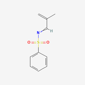 N-(2-Methylprop-2-en-1-ylidene)benzenesulfonamide