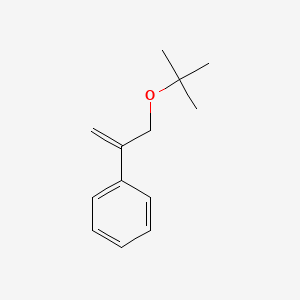 molecular formula C13H18O B14263088 (3-tert-Butoxyprop-1-en-2-yl)benzene CAS No. 156605-17-3