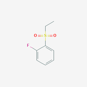 molecular formula C8H9FO2S B1426309 1-(乙磺酰基)-2-氟苯 CAS No. 652170-25-7
