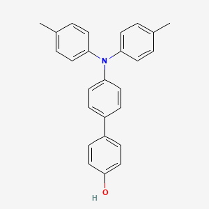 4'-[Bis(4-methylphenyl)amino][1,1'-biphenyl]-4-ol