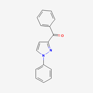 Phenyl(1-phenyl-1H-pyrazol-3-yl)methanone