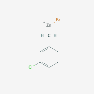 Bromozinc(1+);1-chloro-3-methanidylbenzene