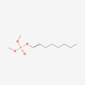 molecular formula C10H21O4P B14263320 Dimethyl oct-1-EN-1-YL phosphate CAS No. 133088-12-7