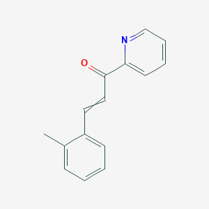 3-(2-Methylphenyl)-1-(pyridin-2-yl)prop-2-en-1-one