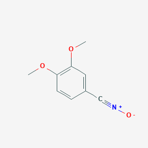 molecular formula C9H9NO3 B14263376 3,4-dimethoxybenzonitrile Oxide CAS No. 153788-75-1