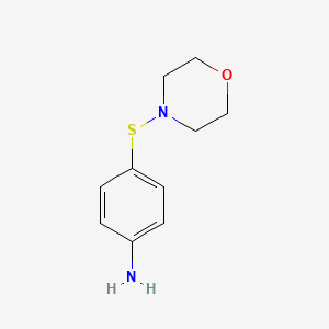 4-[(Morpholin-4-yl)sulfanyl]aniline