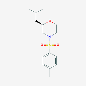 (2R)-4-(4-Methylbenzene-1-sulfonyl)-2-(2-methylpropyl)morpholine