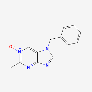 7-Benzyl-2-methyl-1-oxo-7H-1lambda~5~-purine