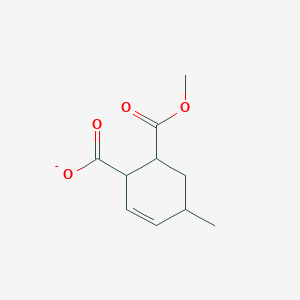 6-(Methoxycarbonyl)-4-methylcyclohex-2-ene-1-carboxylate