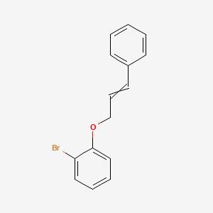 1-Bromo-2-[(3-phenylprop-2-en-1-yl)oxy]benzene