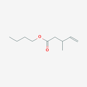 Butyl 3-methylpent-4-enoate