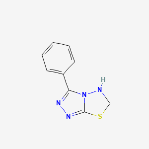 3-Phenyl-5,6-dihydro[1,2,4]triazolo[3,4-b][1,3,4]thiadiazole