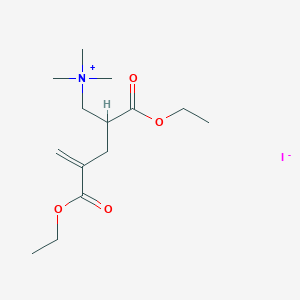 2,4-Bis(ethoxycarbonyl)-N,N,N-trimethylpent-4-en-1-aminium iodide