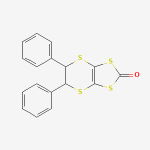 5,6-Diphenyl-5,6-dihydro-2H-[1,3]dithiolo[4,5-b][1,4]dithiin-2-one