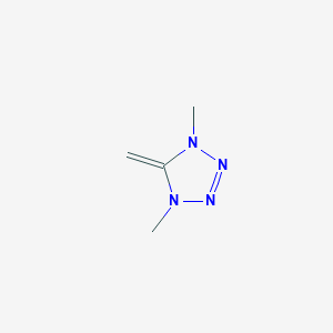 1H-tetrazole, 4,5-dihydro-1,4-dimethyl-5-methylene-