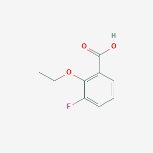 molecular formula C9H9FO3 B1426398 2-Ethoxy-3-fluorobenzoic acid CAS No. 1248787-46-3
