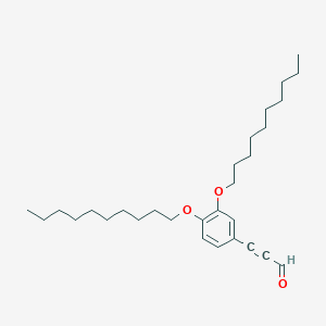 3-[3,4-Bis(decyloxy)phenyl]prop-2-ynal