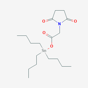 1-{2-Oxo-2-[(tributylstannyl)oxy]ethyl}pyrrolidine-2,5-dione