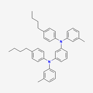 N~1~,N~3~-Bis(4-butylphenyl)-N~1~,N~3~-bis(3-methylphenyl)benzene-1,3-diamine