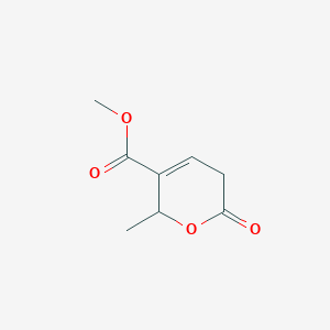 Methyl 2-methyl-6-oxo-5,6-dihydro-2H-pyran-3-carboxylate