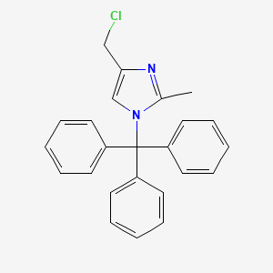 4-chloromethyl-2-methyl-1-trityl-1H-imidazole