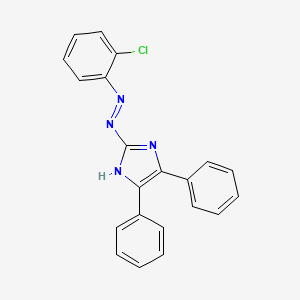 2-[2-(2-Chlorophenyl)hydrazinylidene]-4,5-diphenyl-2H-imidazole