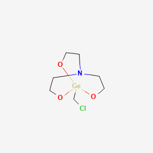 1-(Chloromethyl)-2,8,9-trioxa-5-aza-1-germabicyclo[3.3.3]undecane