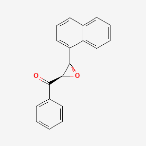 [(2R,3S)-3-(Naphthalen-1-yl)oxiran-2-yl](phenyl)methanone