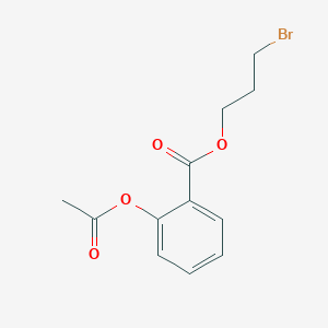 3-Bromopropyl 2-(acetyloxy)benzoate