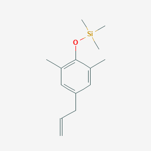 [2,6-Dimethyl-4-(prop-2-en-1-yl)phenoxy](trimethyl)silane