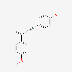 1,1'-(But-1-en-3-yne-2,4-diyl)bis(4-methoxybenzene)