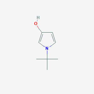 1H-Pyrrol-3-ol, 1-(1,1-dimethylethyl)-