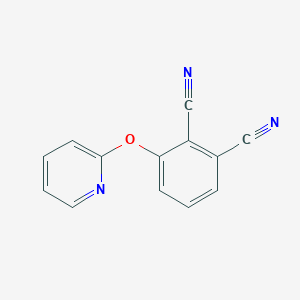 3-[(Pyridin-2-yl)oxy]benzene-1,2-dicarbonitrile