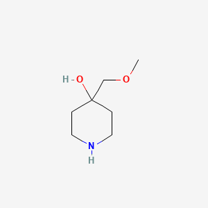 B1426439 4-(Methoxymethyl)piperidin-4-ol CAS No. 917001-21-9