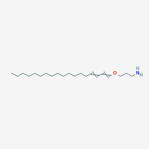 3-[(Octadeca-1,3-dien-1-yl)oxy]propan-1-amine